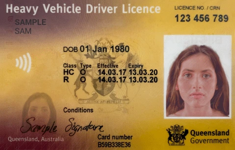 Heavy Vehicle Drivers Licence Queensland Australia, Queensland Drivers Licence