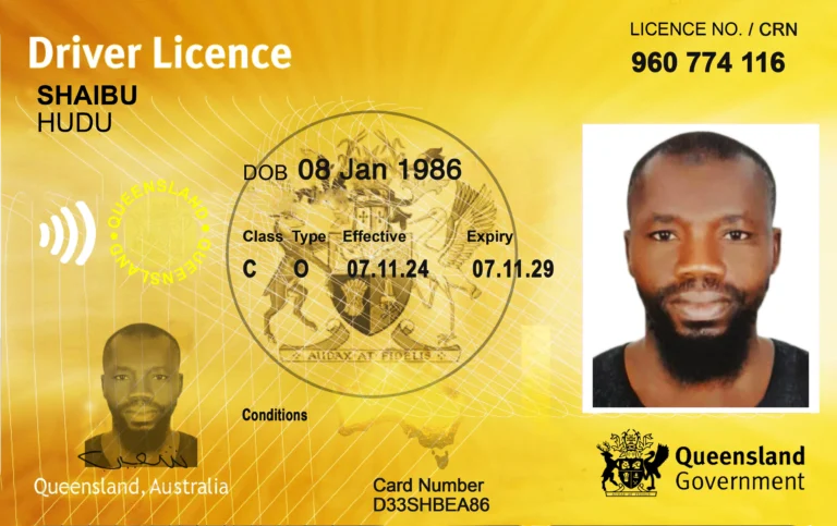 Full Drivers Licence Queensland Australia, Queensland Drivers Licence